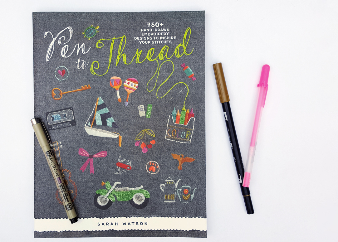 Pen to Thread - embroidery - Koel Magazine Needlework Books Sarah Watson